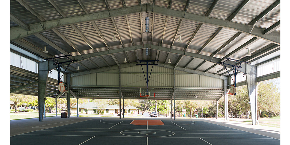 Young Life Basketball Pavilion Steel Building Kirby Building Systems