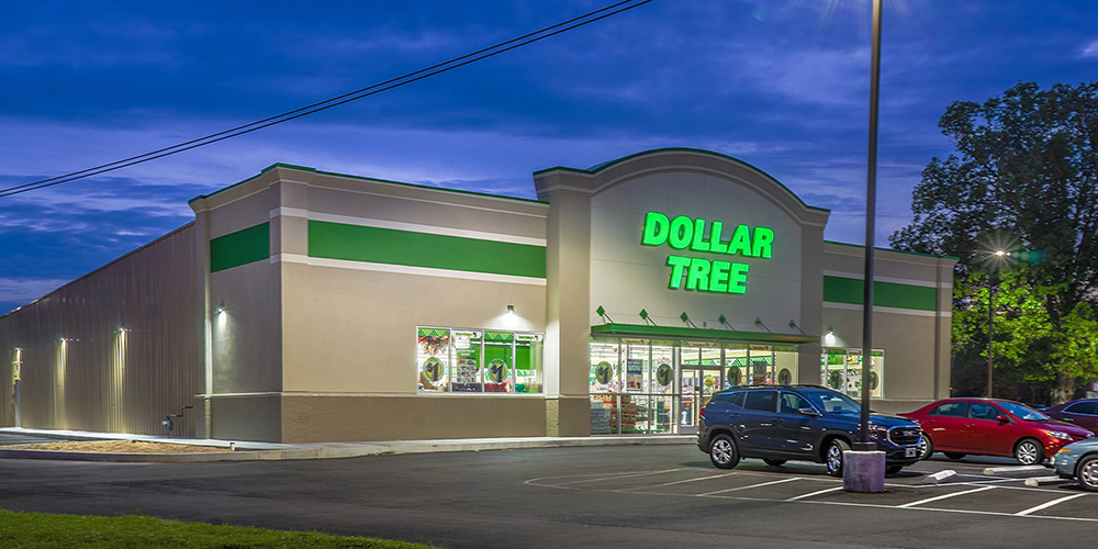 Dollar Tree metal building
