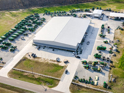 Tractor equipment sales & service building