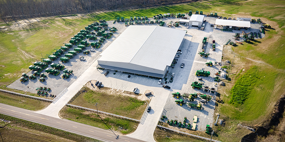 Tractor equipment sales & service building